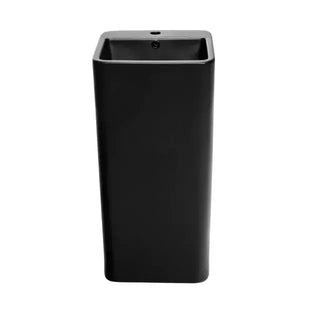 Lavamanos a piso Cuadrado Kupa B-154 negro - Kalber