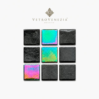 Mosaico Veneciano  Mezcla Noche Stella (negros) - Kalber