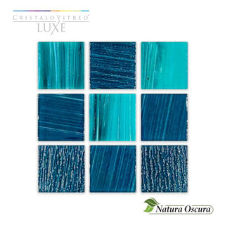 Mosaico Veneciano Cristalo Vitreo LUXE - Natura Oscura - Italo Vitreo