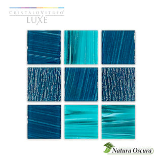 Mosaico Veneciano Cristalo Vitreo LUXE - Natura Oscura - Italo Vitreo