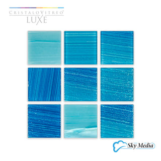 Mosaico Veneciano Cristalo Vitreo LUXE - Sky Media - Italo Vitreo Natura