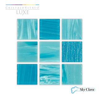 Mosaico Veneciano Cristalo Vitreo LUXE - Sky Clara - Italo Vitreo Natura