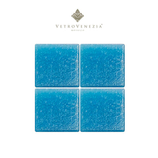 Mosaico Color azul Acapulco “A03” 5×5 cm – Vetro Venezia - Kalber