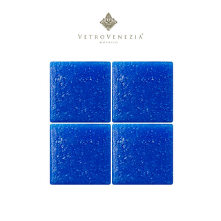 Mosaico Color azul mar “C050” 5×5 cm- Vetro Venezia - Kalber