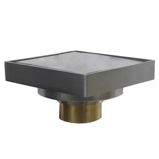 Coladera cuadrada satinado - Kalber