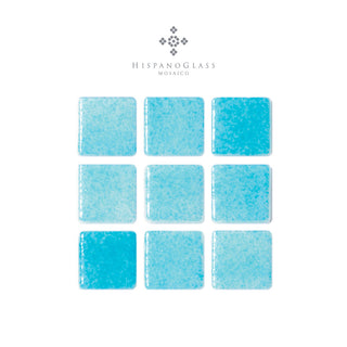 Mosaico Veneciano Niebla Celeste N3004 - Hispano Glass 2.5 x 2.5
