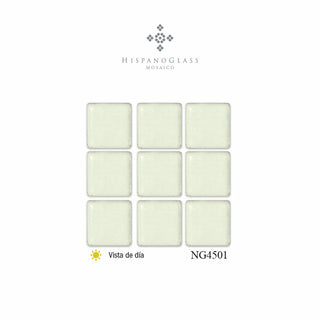 Mosaico Night Glass Blanco NG4501 - Hispano Glass - Kalber
