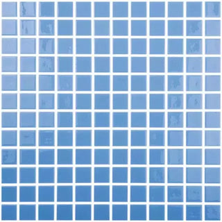 Mosaico veneciano Linea Colors 106-25 2.5 x 2.5 - Azul Celeste - Kalber