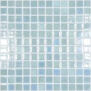 Mosaico veneciano Linea Fire glass Luminicente Azul - Kalber