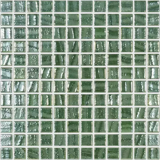 Mosaico veneciano Linea Titanium Pincel Verde