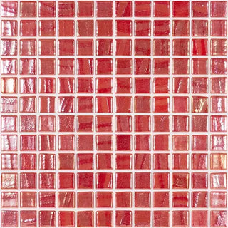 Mosaico veneciano Linea Titanium Pincel rojo