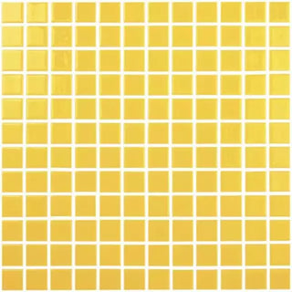 Mosaico veneciano Linea Colors 801-25 2.5 x 2.5 - Amarillo - Kalber