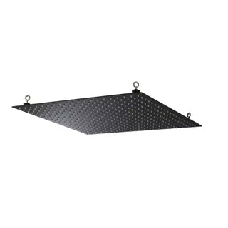 Regadera Sahara Negro Mate 50 cm Kand