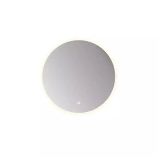 Espejo Circular 70cm con Marco Luz Led Encendido touch - Kalber